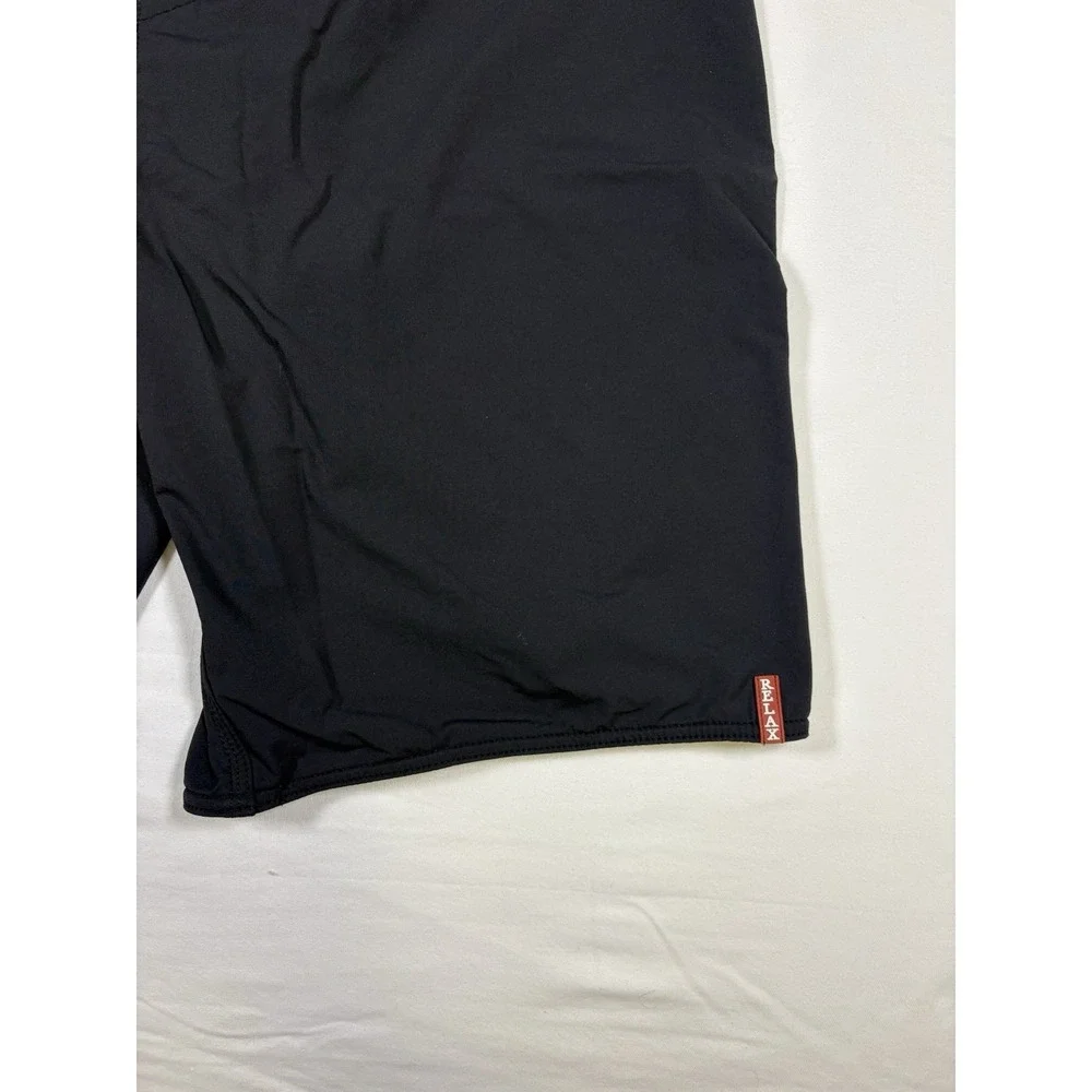 Tommy Bahama Relax Men's Black Board Shorts Size 38  Inseam 10.5 Comfort Waist